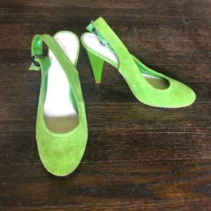 Green heels
